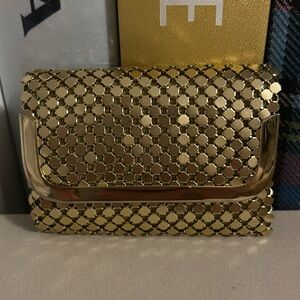 Vintage Gold Mesh Key Case